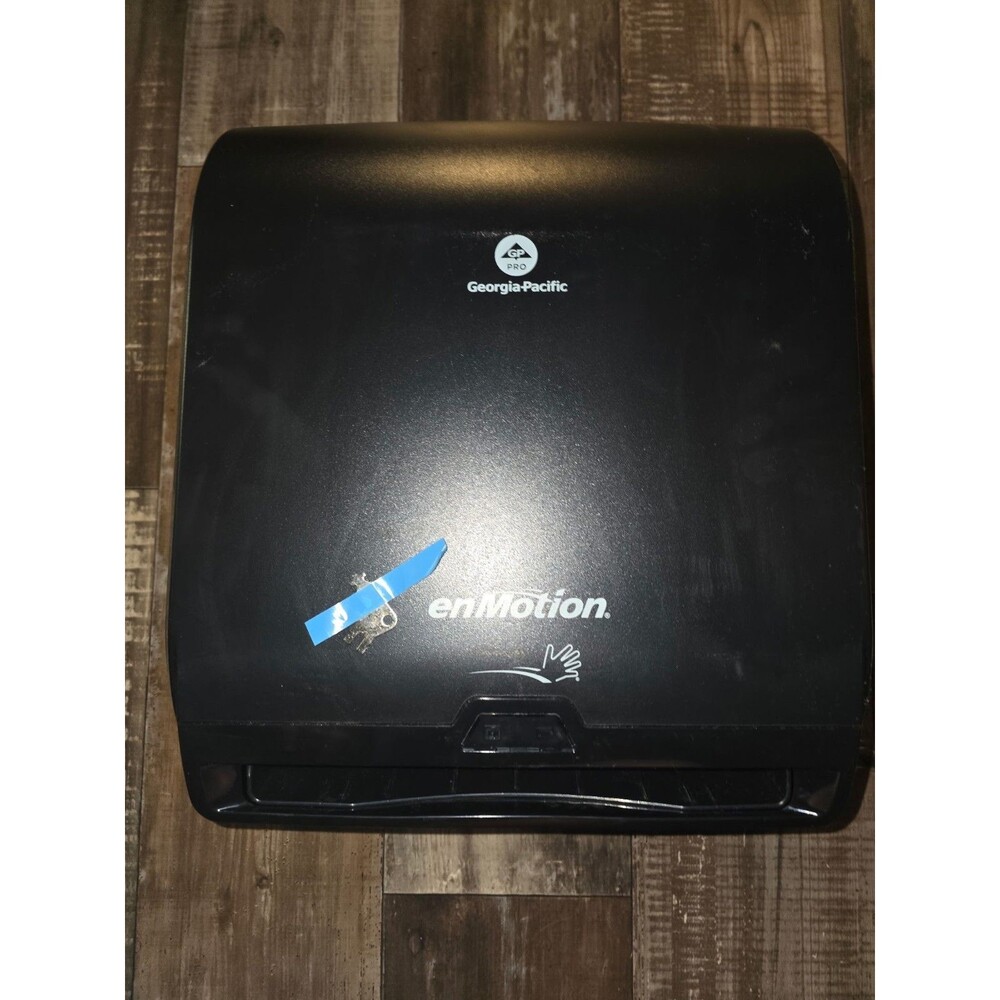 NewGeorgia-Pacific enMotion GP PRO Black Industrial Paper Towel Dispenser w/ Key